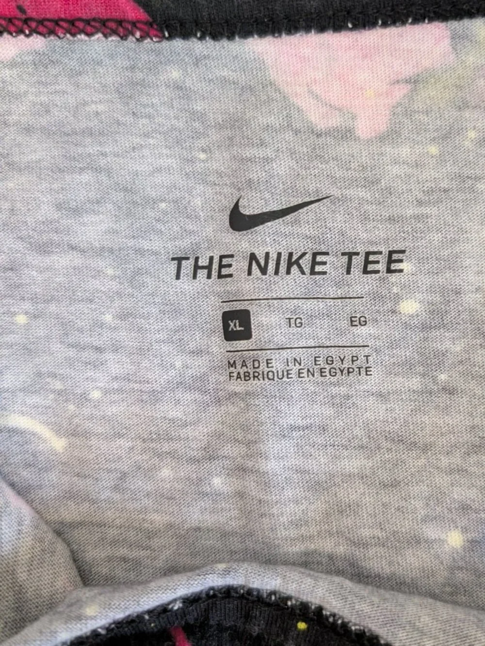 Women's Floral Nike Tank Top - Size XL